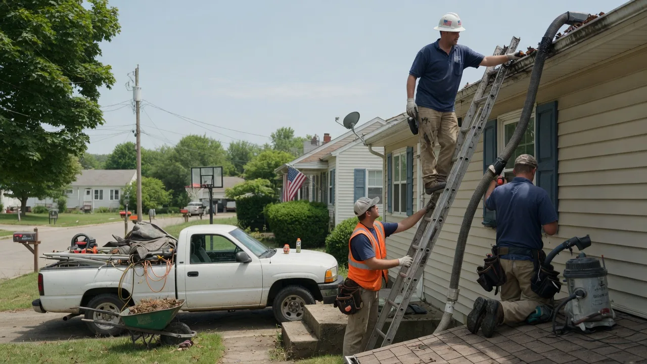 Gutter Installation in Columbus, IN near me